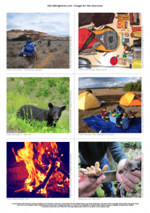 thumbnail of Images for class camping