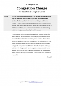 thumbnail of London – Congestion Charge