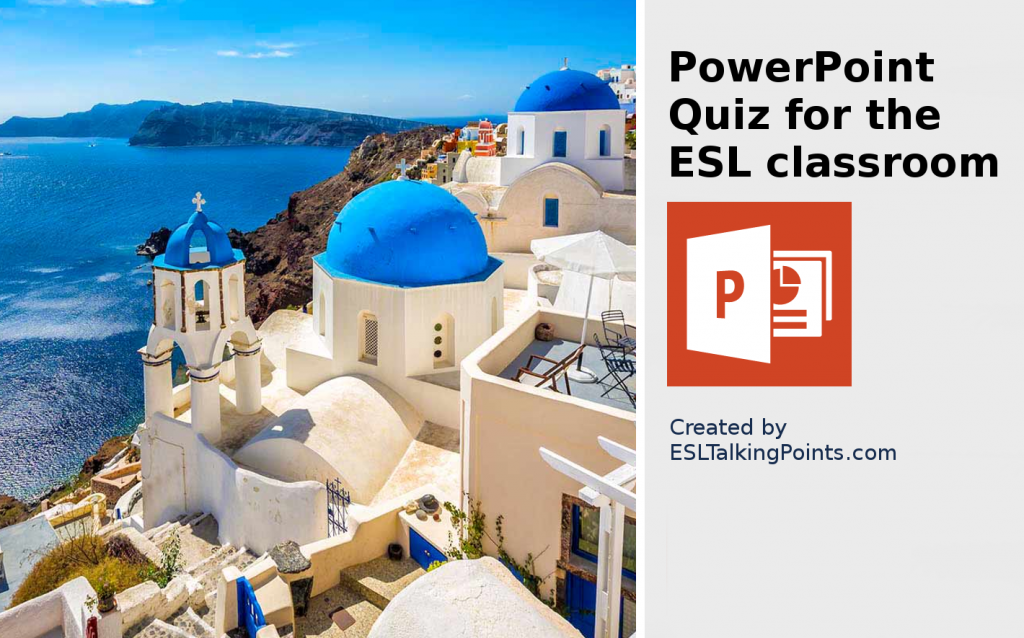 Greece TEFL/ESL/EFL PowerPoint Jeopardy Country Quiz Multiple Choice